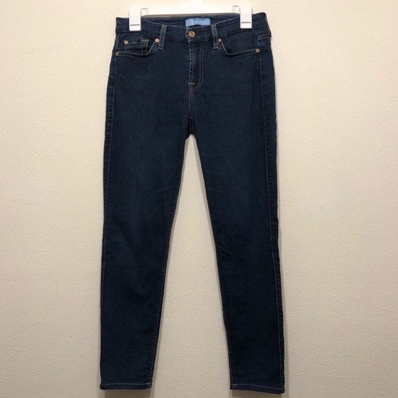 7 For All Mankind B(air) The Skinny Jeans. 27. - Picture 5 of 7